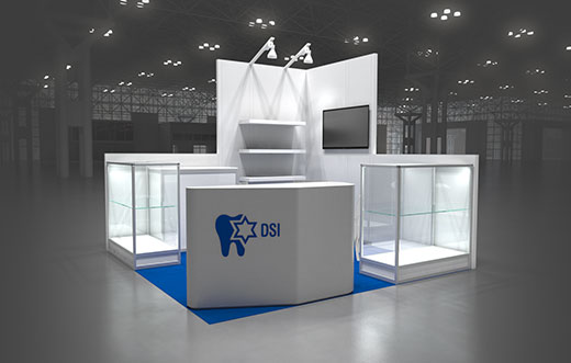 Trade show exhibit for DSI