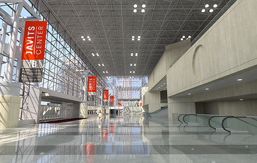 Javits Center - North Concourse looking South