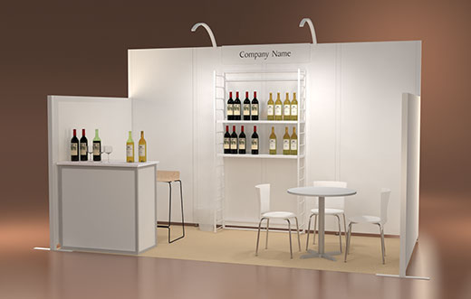 Exhibit at the Vinexpo show